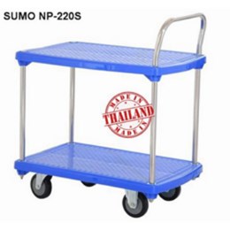 Xe đẩy hàng sàn nhựa SUMO Thái Lan NP-220S